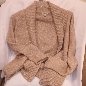 St John's Bay open front sweater size M